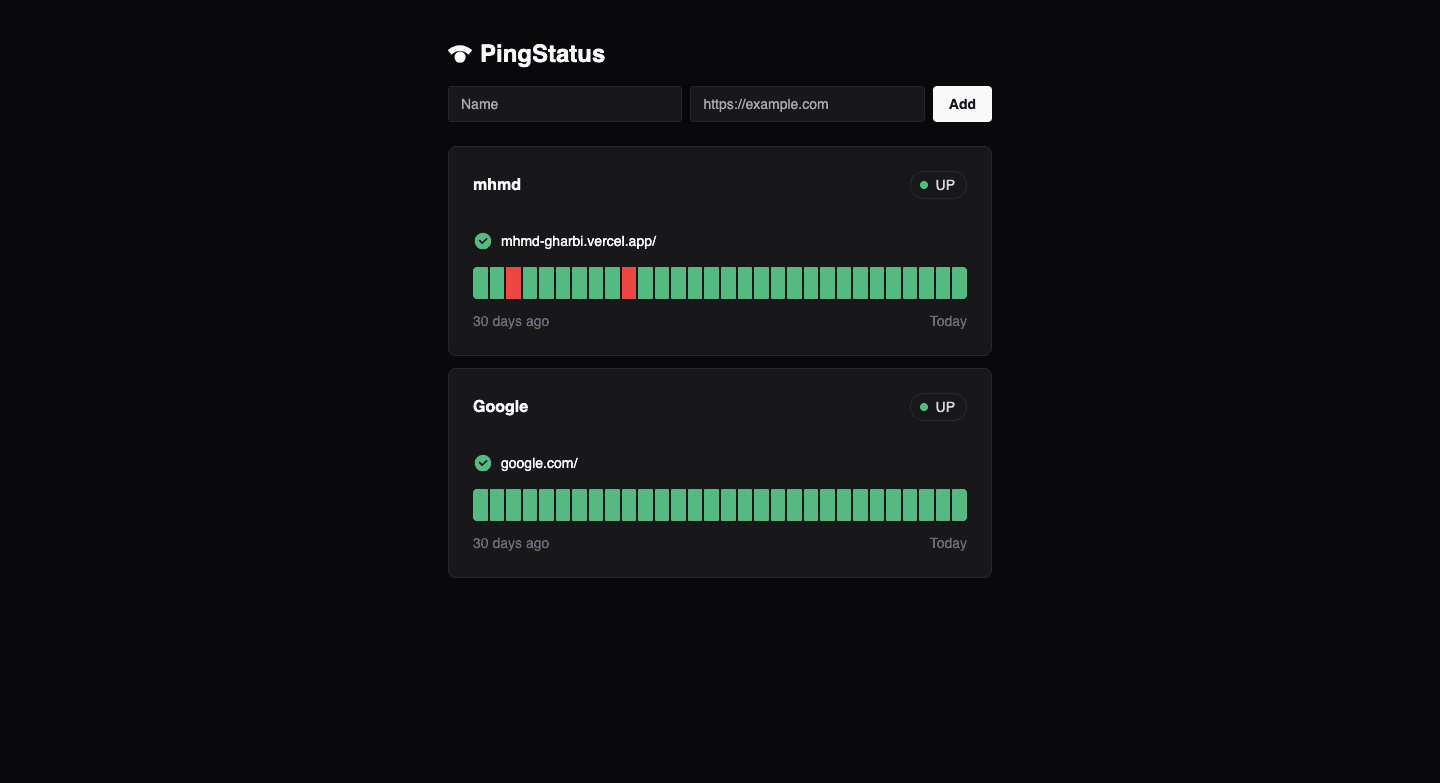 PingStatus